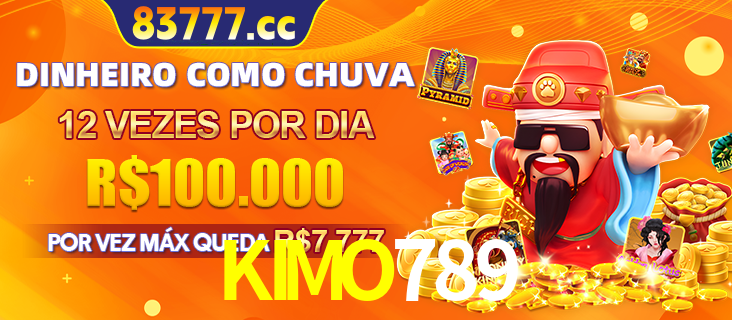 Banner do programa de recompensas Recomende para amigos do KIMO789, detalhando os bônus por convidar amigos, com prêmios que chegam a R$288.888.